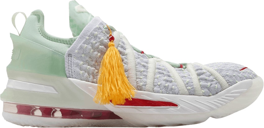 Grade School Nike LeBron 18 Empire Jade CT4677 002 CT4677 002