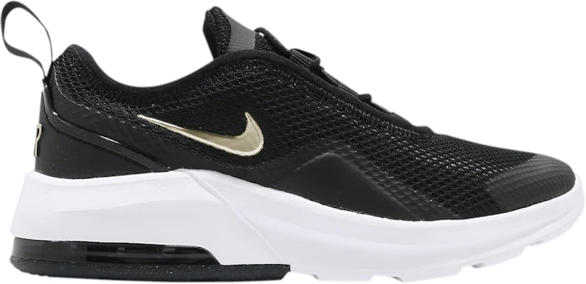 Nike air max motion 2 black and gold clearance