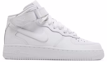 (Grade School) Nike Air Force 1 Mid LE 'Triple White' DH2933-111 (Grade School) Nike Air Force 1 Mid LE 'Triple White' DH2933-111