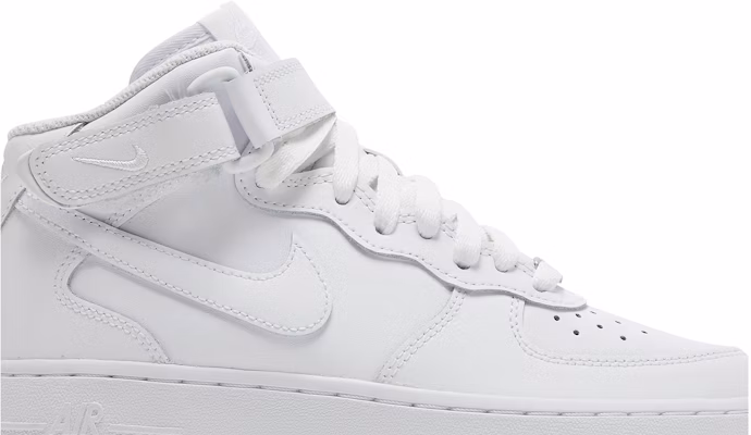 (Kanak-Kanak) Nike Air Force 1 Mid LE 'Triple White' Putih Penuh DH2933-111 Order (Kanak-Kanak) Nike Air Force 1 Mid LE 'Triple White' Putih Penuh DH2933-111