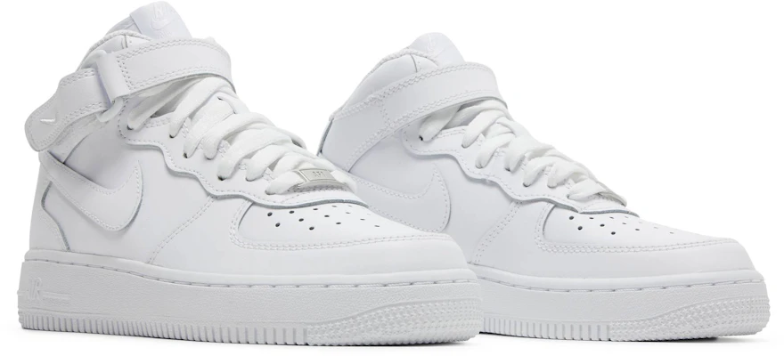 (Kanak-Kanak) Nike Air Force 1 Mid LE 'Triple White' Putih Penuh DH2933-111 Cheap (Kanak-Kanak) Nike Air Force 1 Mid LE 'Triple White' Putih Penuh DH2933-111