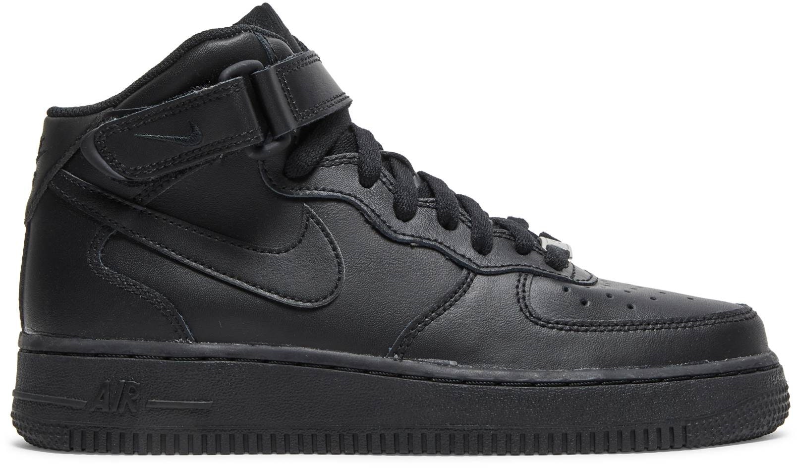 nike-air-force-1-mid-le-triple-black-gs