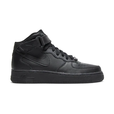 (GS) Nike Air Force 1 Mid LE 'Triple Black'
