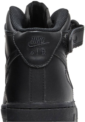 GS ナイキ エアフォース1 ミッド LE "トリプルブラック" DH2933-001 Sizing GS ナイキ エアフォース1 ミッド LE "トリプルブラック" DH2933-001