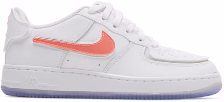 (Grade School) Nike Air Force 1/1 'White Purple Pulse' DB1856-100 (Grade School) Nike Air Force 1/1 'White Purple Pulse' DB1856-100