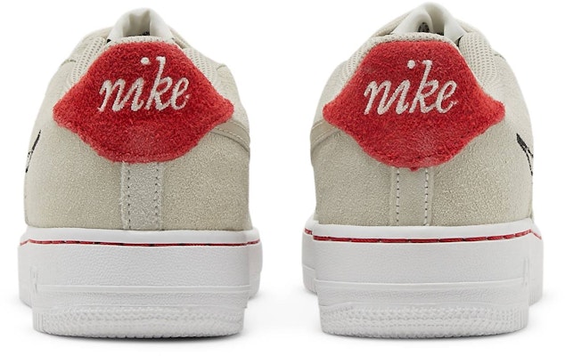 Grade School Nike Air Force 1 LV8 S50 Light Stone University Red