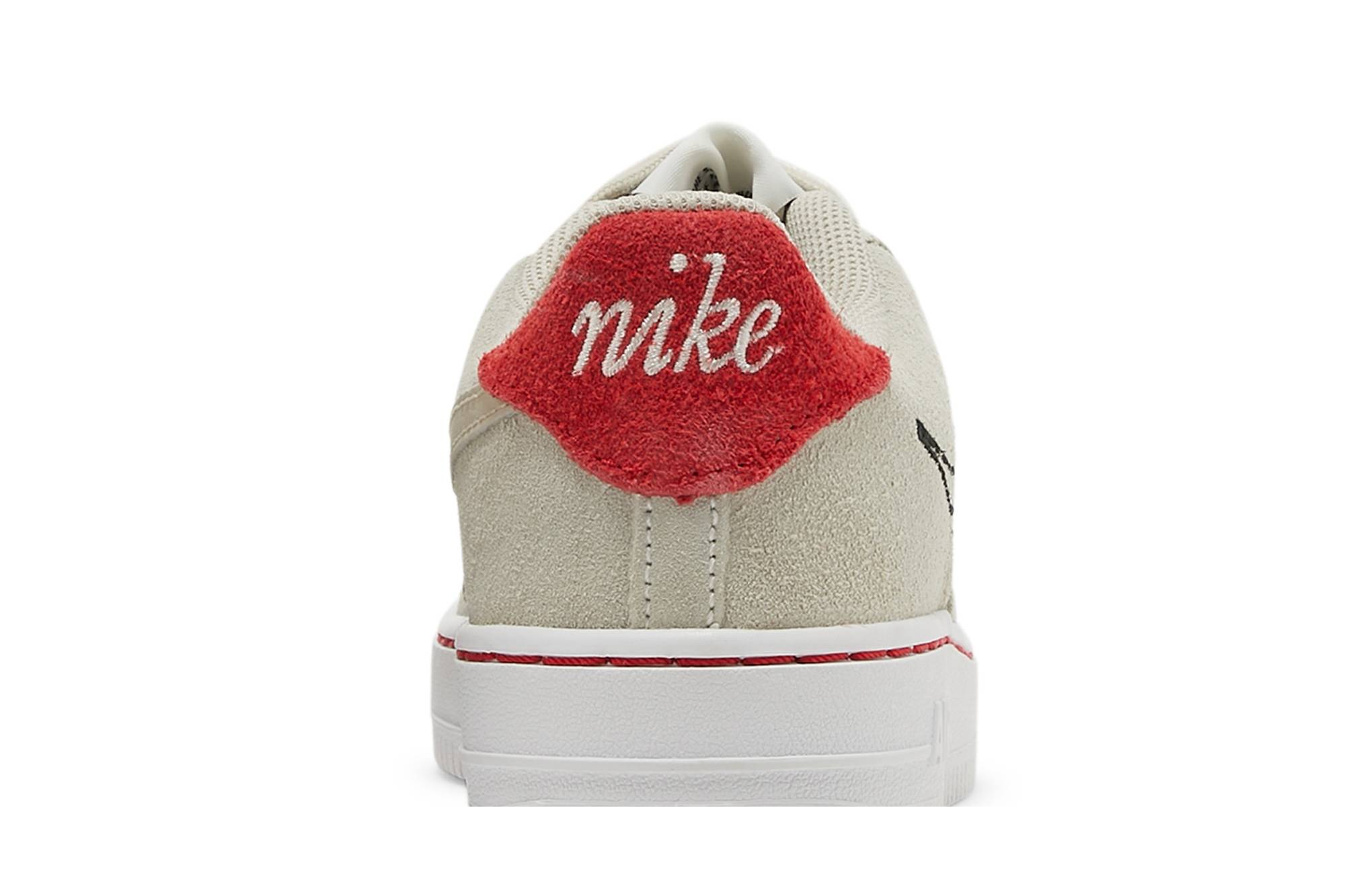 (GS) Nike Air Force 1 LV8 S50 'Light Stone University Red' 圖 7