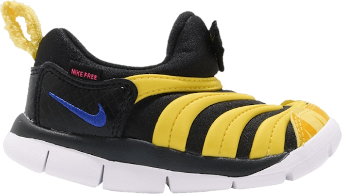 Toddler Nike Dynamo Free MIC QS Yellow Strike DC8318 002
