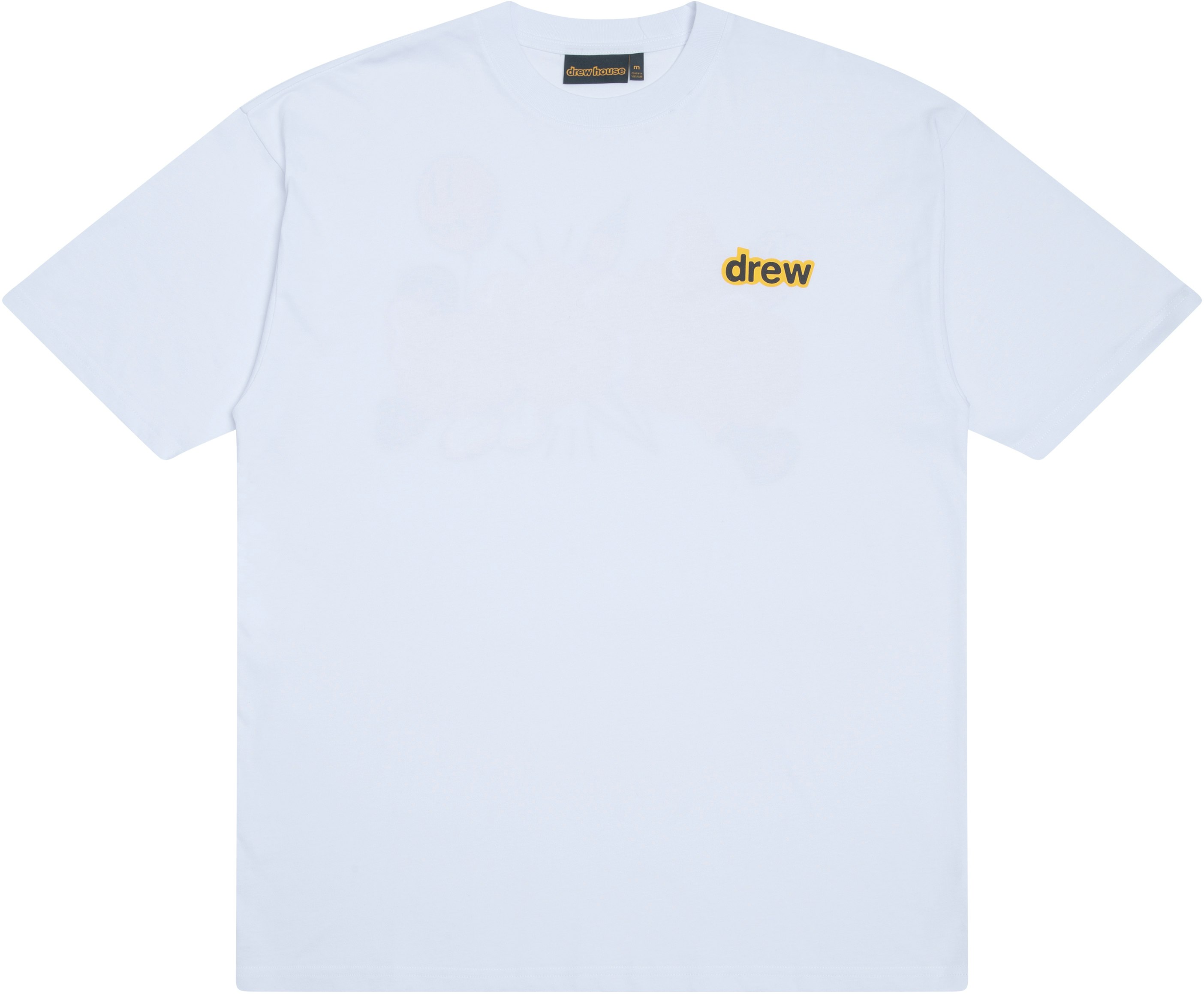 Drew House doodle joy S/S tee white Novelship Drew House doodle joy S/S tee white Novelship