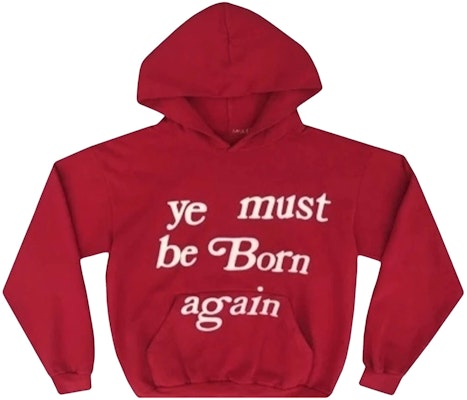 Cactus Plant Flea Market Born Again Hooded Sweatshirt 'Red' Buy Cactus Plant Flea Market Born Again Hooded Sweatshirt 'Red'