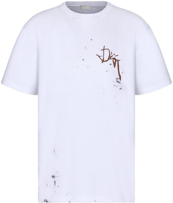 Dior x Cactus Jack Oversized T‑shirt White - 283J685B0554_C088 - Novelship