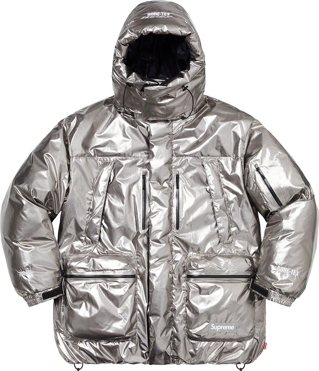 Supreme GORE-TEX 700-Fill Down Parka (FW22) 'Silver'