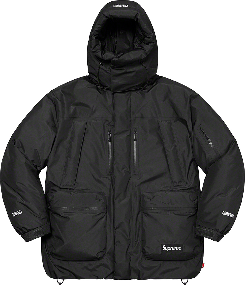 Supreme GORE-TEX 700-Fill Down Parka (FW22) "Black"