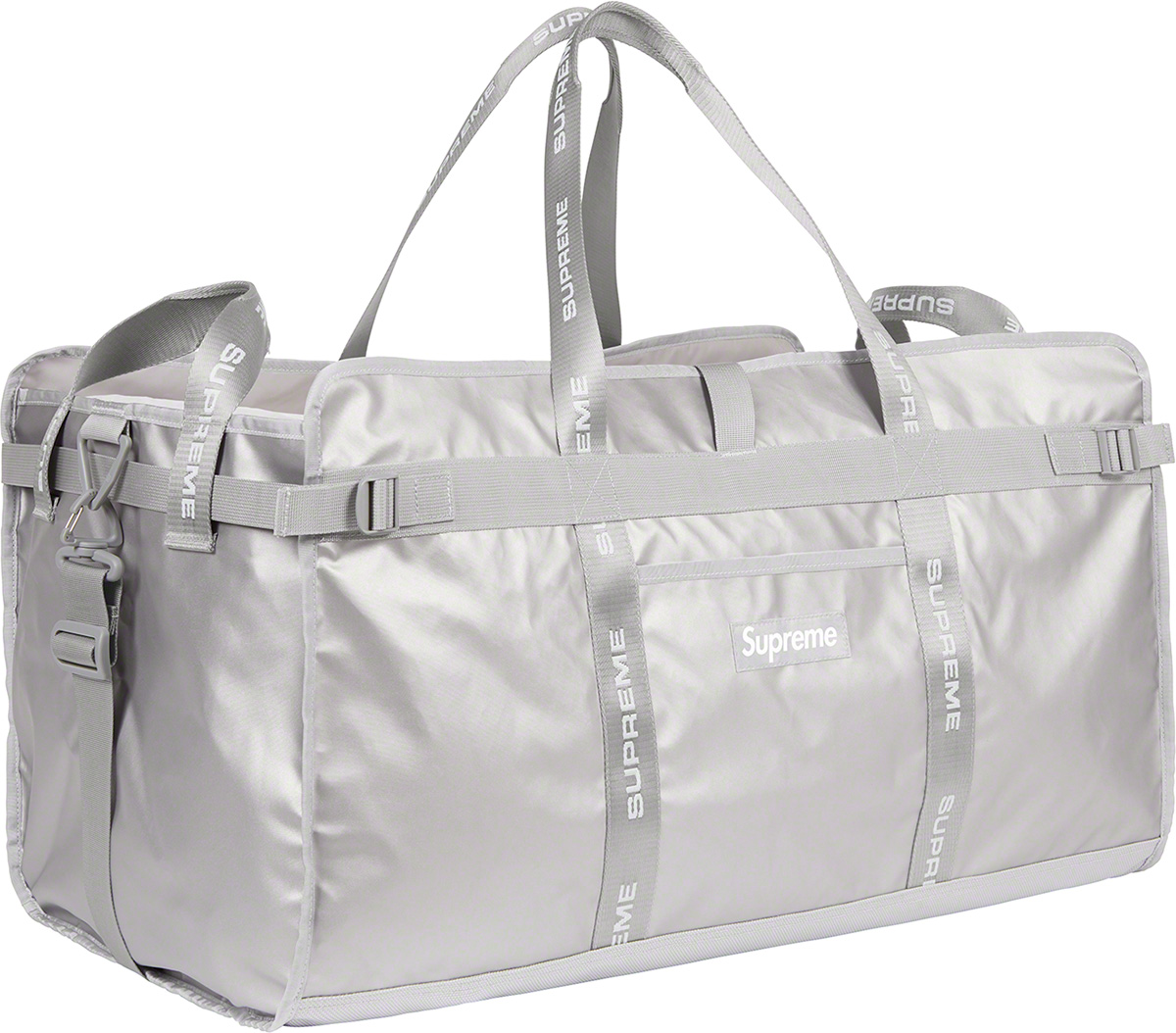 Supreme Large Haul Tote Bag (FW22) 'Silver'