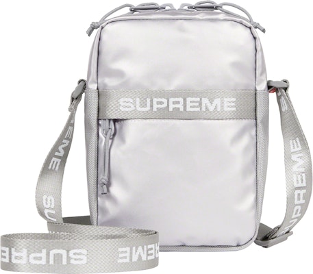 Supreme Shoulder Bag (FW22) 'Silver' - Novelship