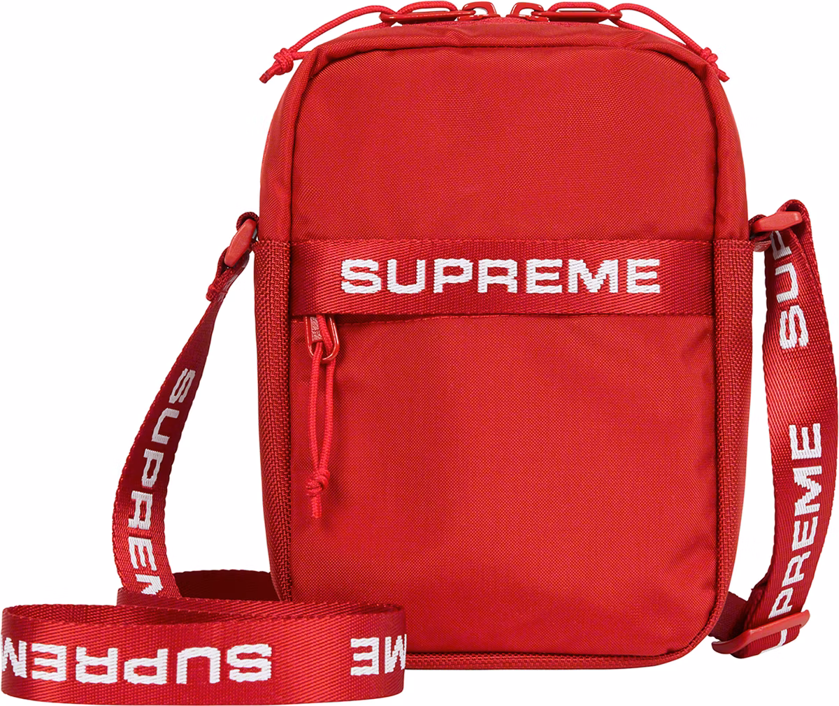 Supreme ss18 shop red shoulder bag