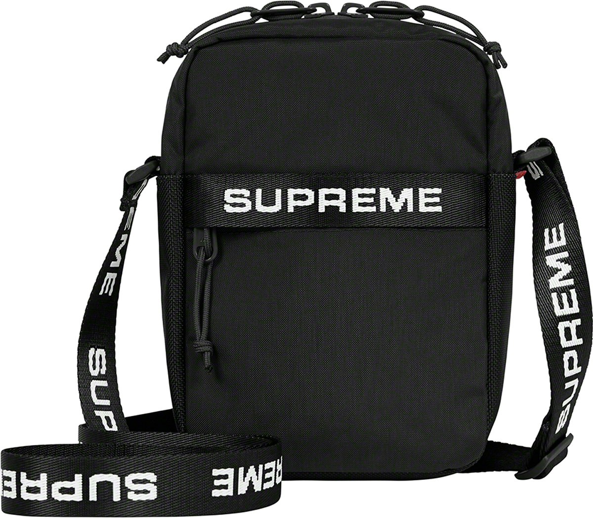 Supreme black 2025 crossbody bag