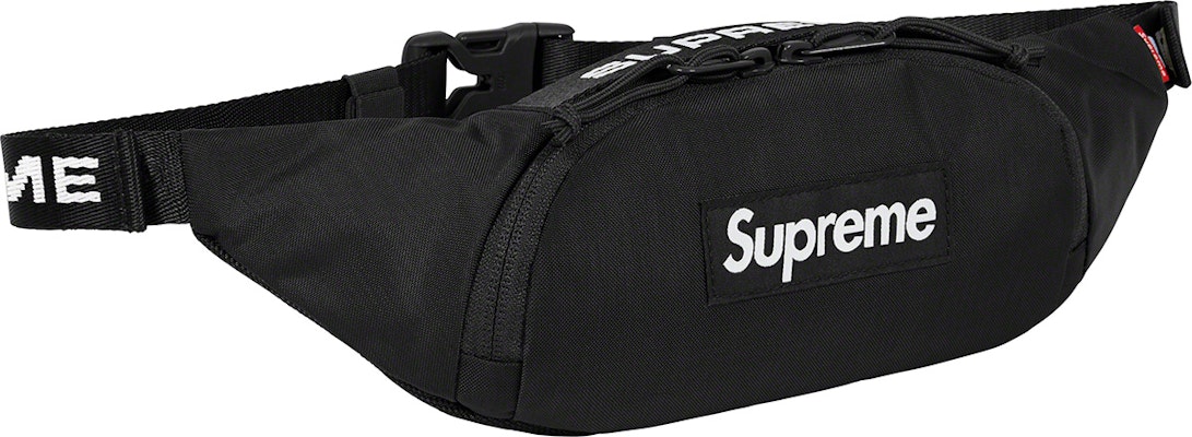 supreme small waist bag BLACK