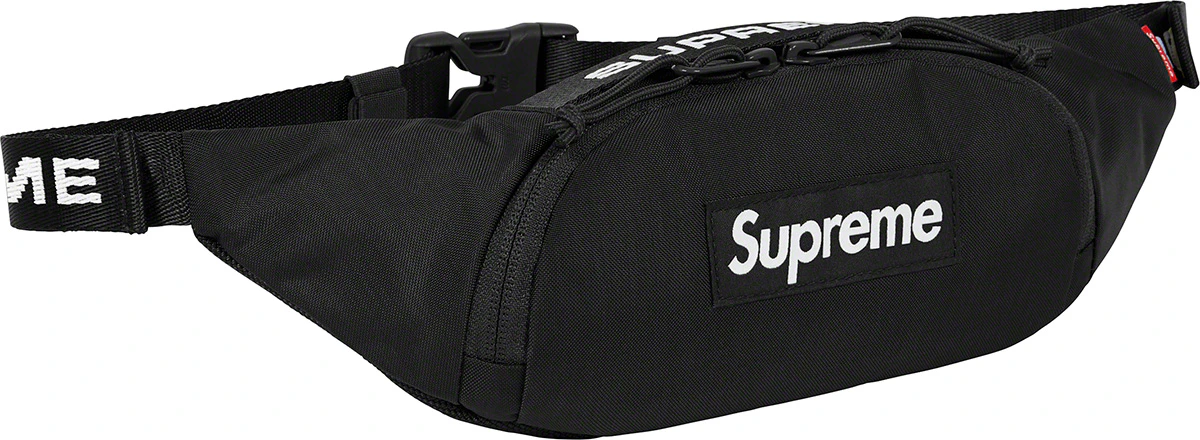 Supreme Small Waist Bag FW22 Black Novelship
