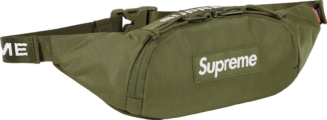 Supreme Small Waist Bag (FW22) 'Olive' - Novelship