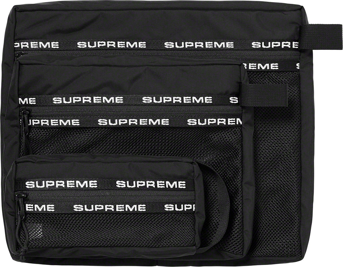 Supreme Organizer Pouch (FW22) 'Black'