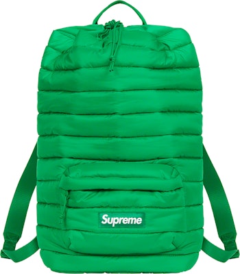 Supreme Puffer Backpack (FW22) 'Green' - Novelship