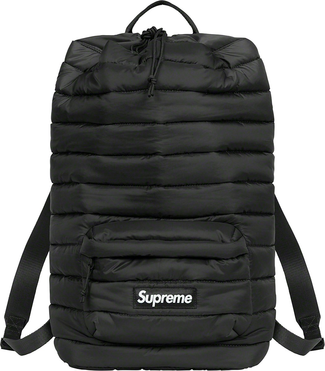 Supreme Puffer Backpack (FW22) 'Black' - Novelship