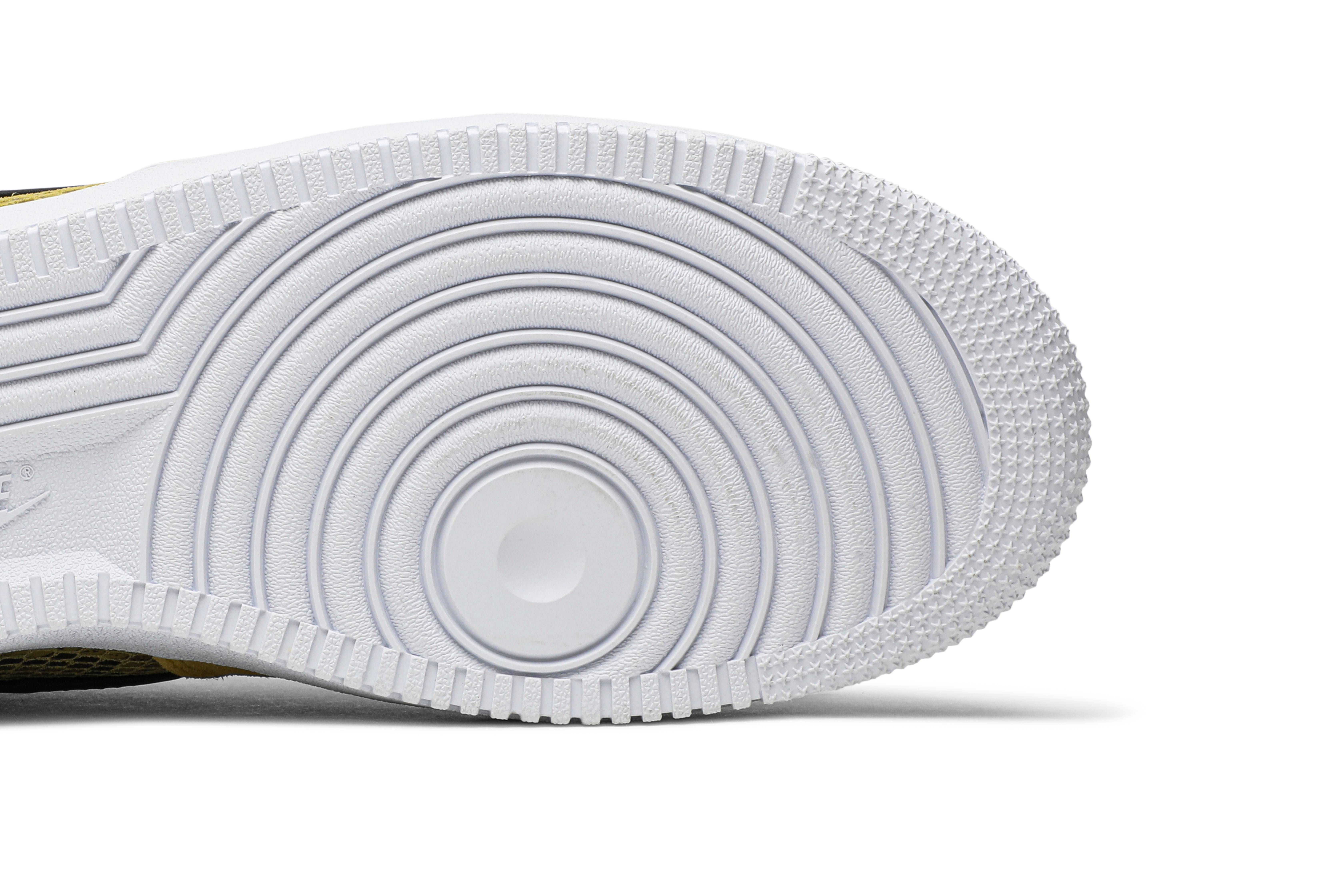 yellow snakeskin air force 1