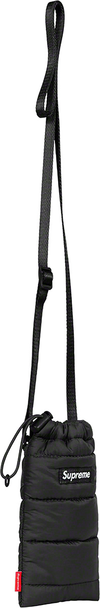 Supreme Puffer Neck Pouch (FW22) 'Black'
