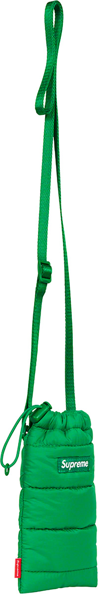 Supreme Puffer Neck Pouch (FW22) 'Green'