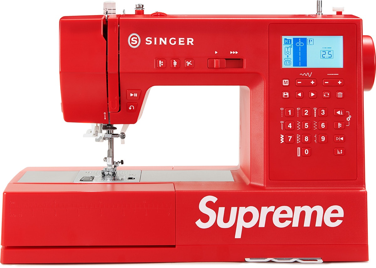 Supreme x SINGER SP68 Computerized Sewing Machine (FW22) - Novelship