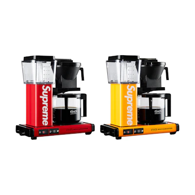 Supreme Moccamaster KBGV Select Coffee Maker 'Red / Yellow' (FW22)