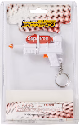 Supreme Water Blaster Keychain White Lookbook Supreme Water Blaster Keychain White