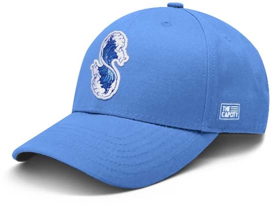 The Cap City Sabah Wave Strapback 'Sky Blue' Buy The Cap City Sabah Wave Strapback 'Sky Blue'