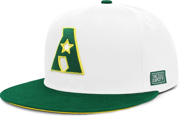 The Cap City A-Star 2-Tone Snapback 'White/Green' Buy The Cap City A-Star 2-Tone Snapback 'White/Green'