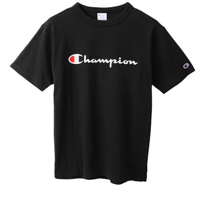 Champion Men's Short Sleeve T-Shirt 'Black' Buy Champion Men's Short Sleeve T-Shirt 'Black'