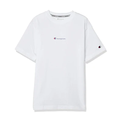 Champion Men's Script Logo T-Shirt ' White'