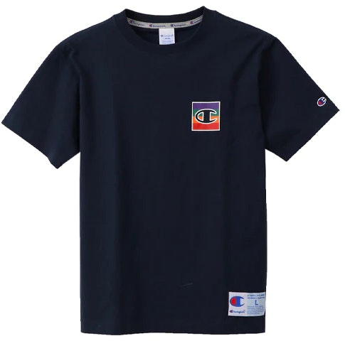 men-s-champion-as-logo-short-sleeve-japanese-version-t-shirt-navy-blue