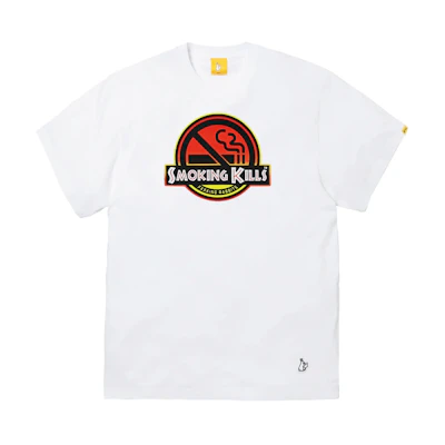 FR2 No smoking world T-shirt 'White'
