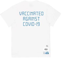 FR2 Vaccinated against Covid-19 T-shirt 'White' FR2 Vaccinated against Covid-19 T-shirt 'White'