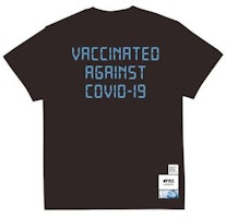 FR2 Vaccinated against Covid-19 T-shirt 'Black' FR2 Vaccinated against Covid-19 T-shirt 'Black'