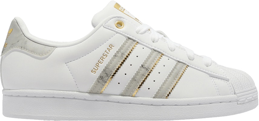 Women adidas Superstar White Gold Metallic GX1839 GX1839