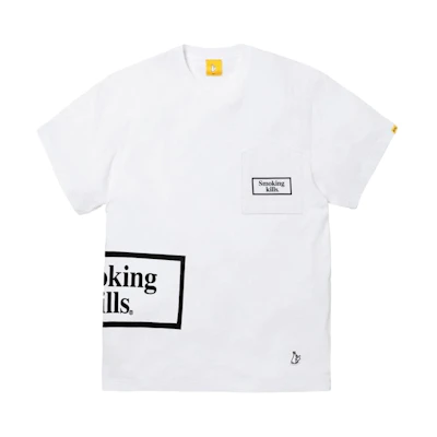 FR2 Japan Smoking Kills Reverse Pocket Tee 'White'