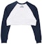 Order acmé de la vie Colors Scheme Setup Crop Sweatshirt Navy