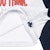 acmé de la vie Colors Scheme Setup Crop Sweatshirt Navy