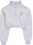 Buy acmé de la vie A Logo Emblem Patch Crop Top Pullover Sweatshirt Melange