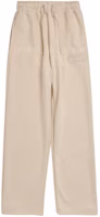 acmé de la vie Curly Logo Emboss Embroidery Sweat Pants Beige acmé de la vie Curly Logo Emboss Embroidery Sweat Pants Beige