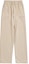 Buy acmé de la vie Curly Logo Emboss Embroidery Sweat Pants Beige