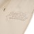 acmé de la vie Curly Logo Emboss Embroidery Sweat Pants Beige