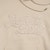 acmé de la vie Curly Logo Emboss Embroidery Basic Hoodie Beige